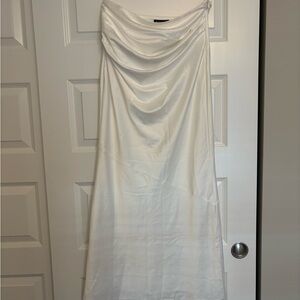 Elegant White Maxi Skirt